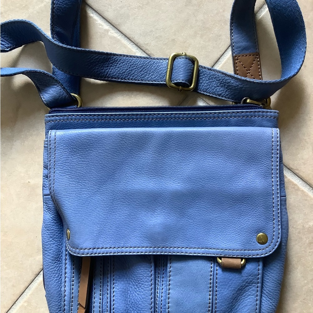 Fossil Leather Hand bag